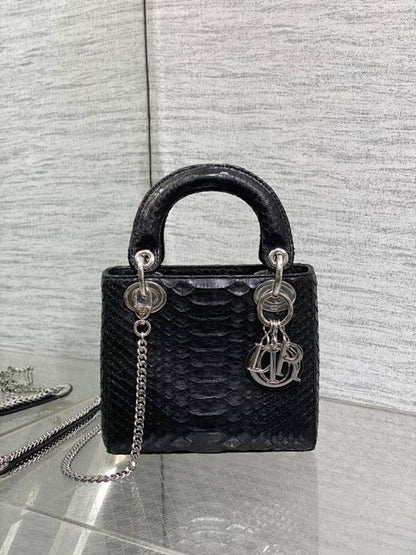 Luxury Leather Top Handle Bag