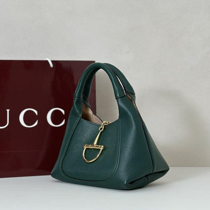 Leather Top Handle Bag