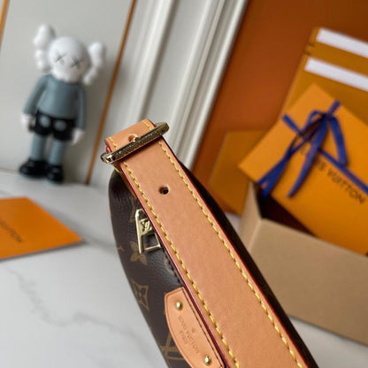 Italian-Inspired Elegant Black Monogram Leather Top Handle Bag