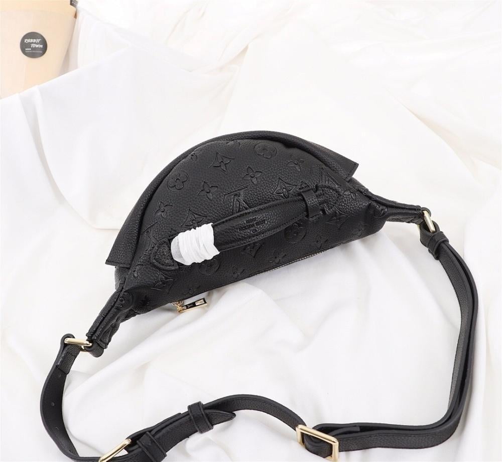 Classic Luxury Monogram Leather Shoulder Bag