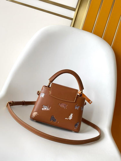 Classic Calfskin Shoulder Bag