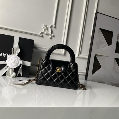 Leather Top Handle Bag