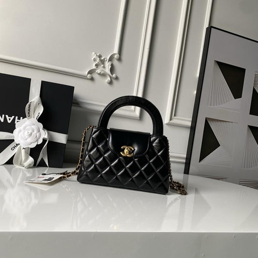 Leather Top Handle Bag