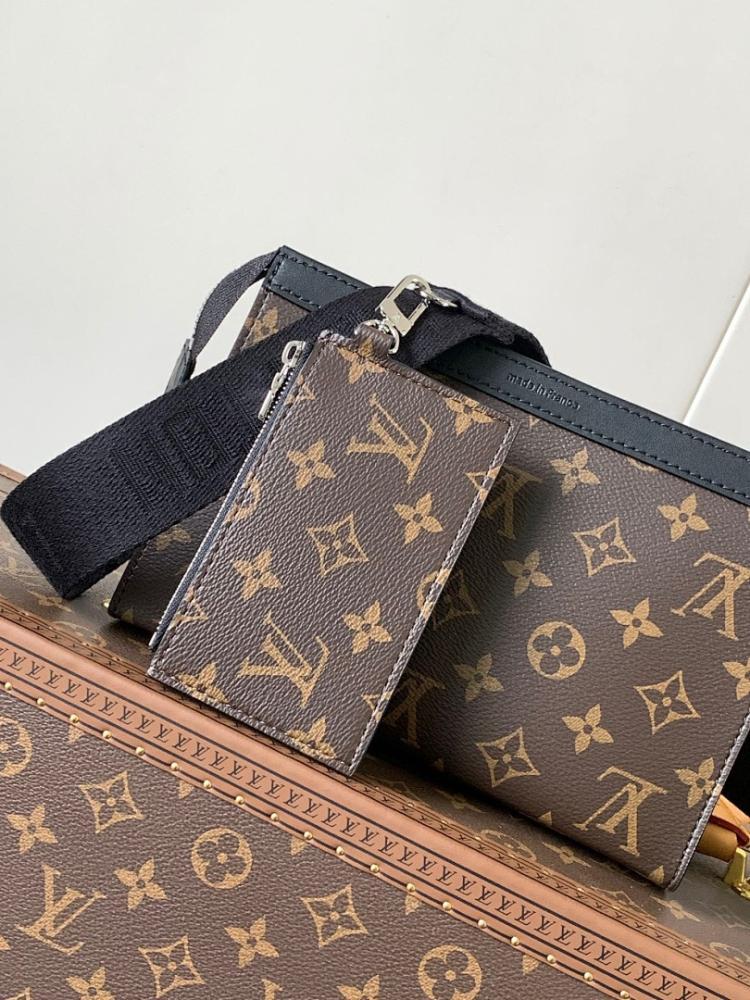 Elegant Stylish Monogram Leather Shoulder Bag – Special Edition