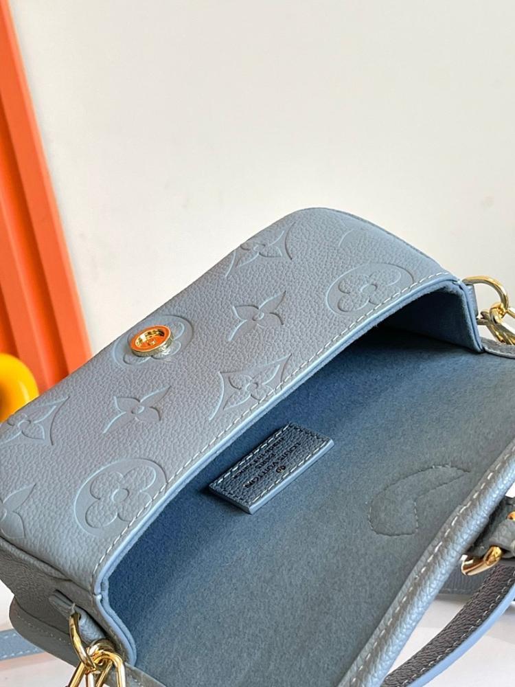 Diane Monogram Leather Shoulder Bag