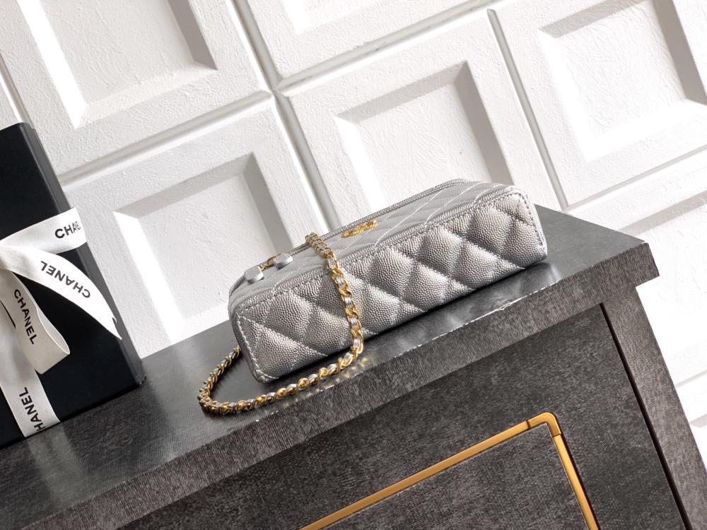 Crystal-Embellished Shoulder Bag