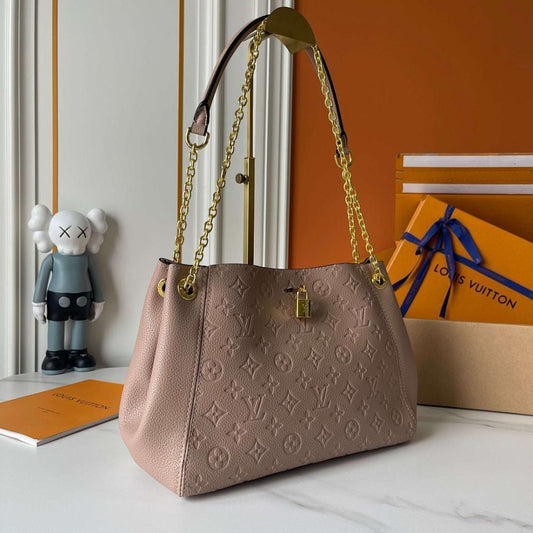 Modern Stylish Monogram Leather Shoulder Bag