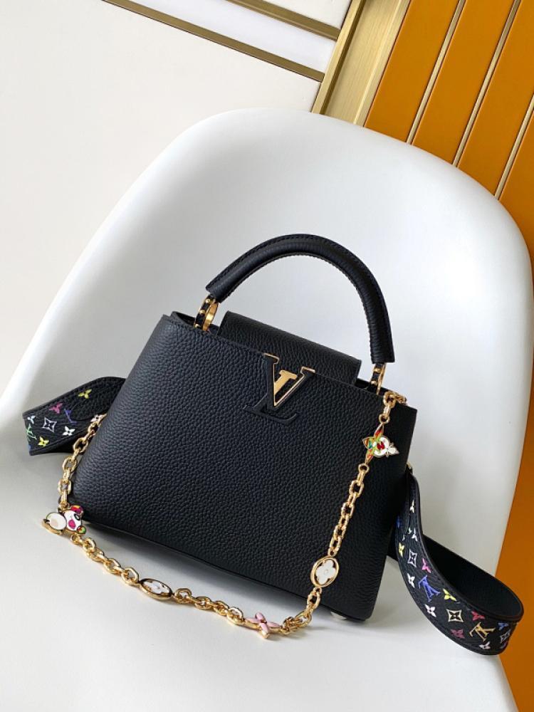 Leather Top Handle Bag