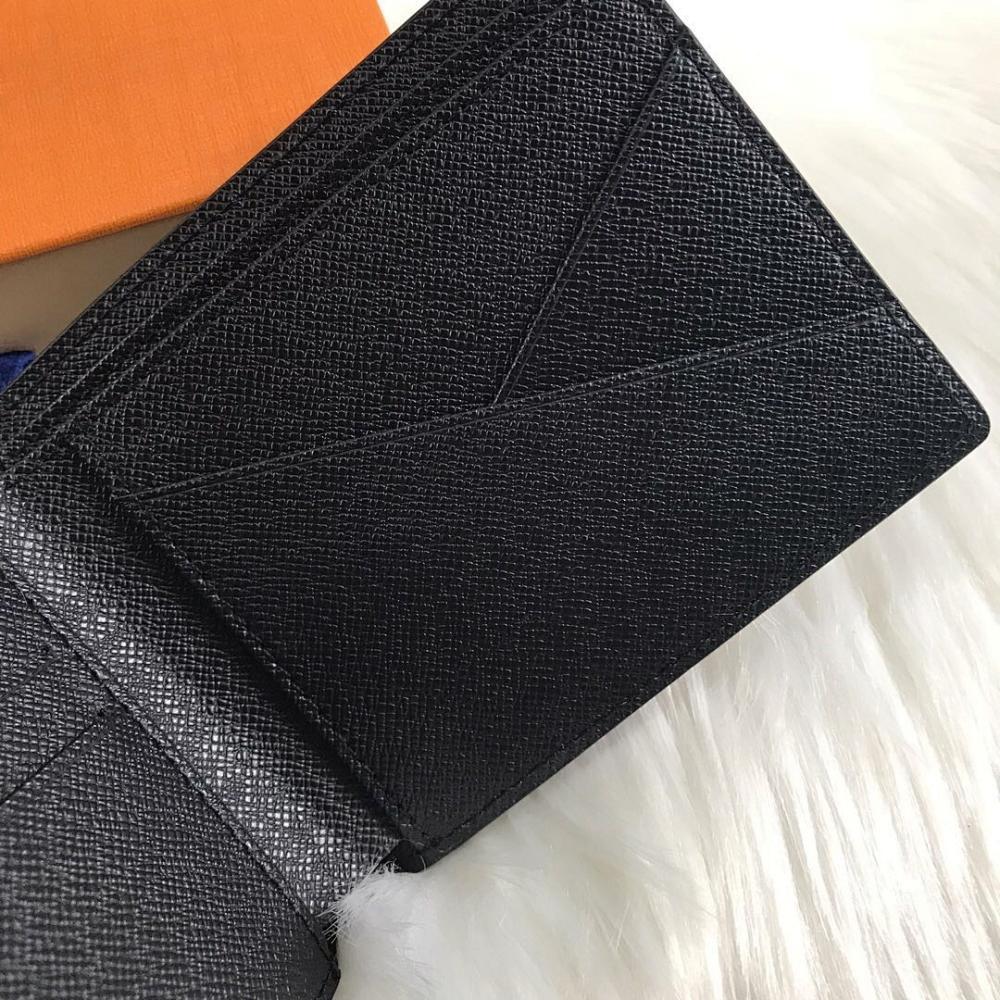 Modern Luxury Silver Leather Wallet