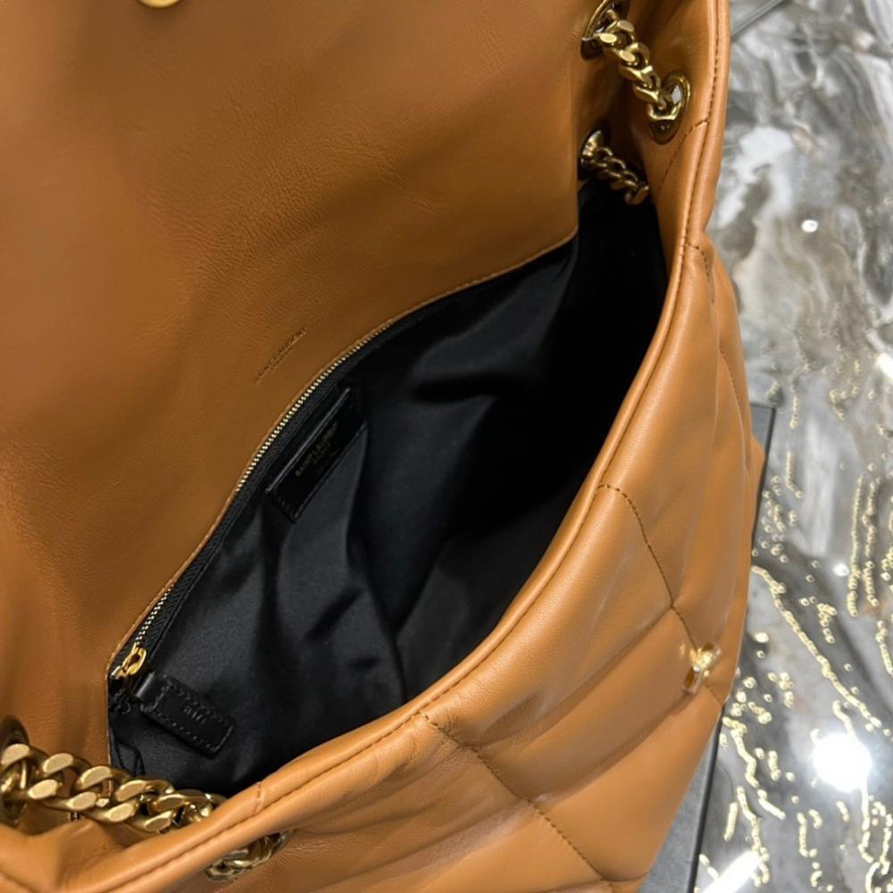 Modern Quilted Lambskin Top Handle Bag