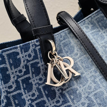 Modern Luxury Calfskin Top Handle Bag