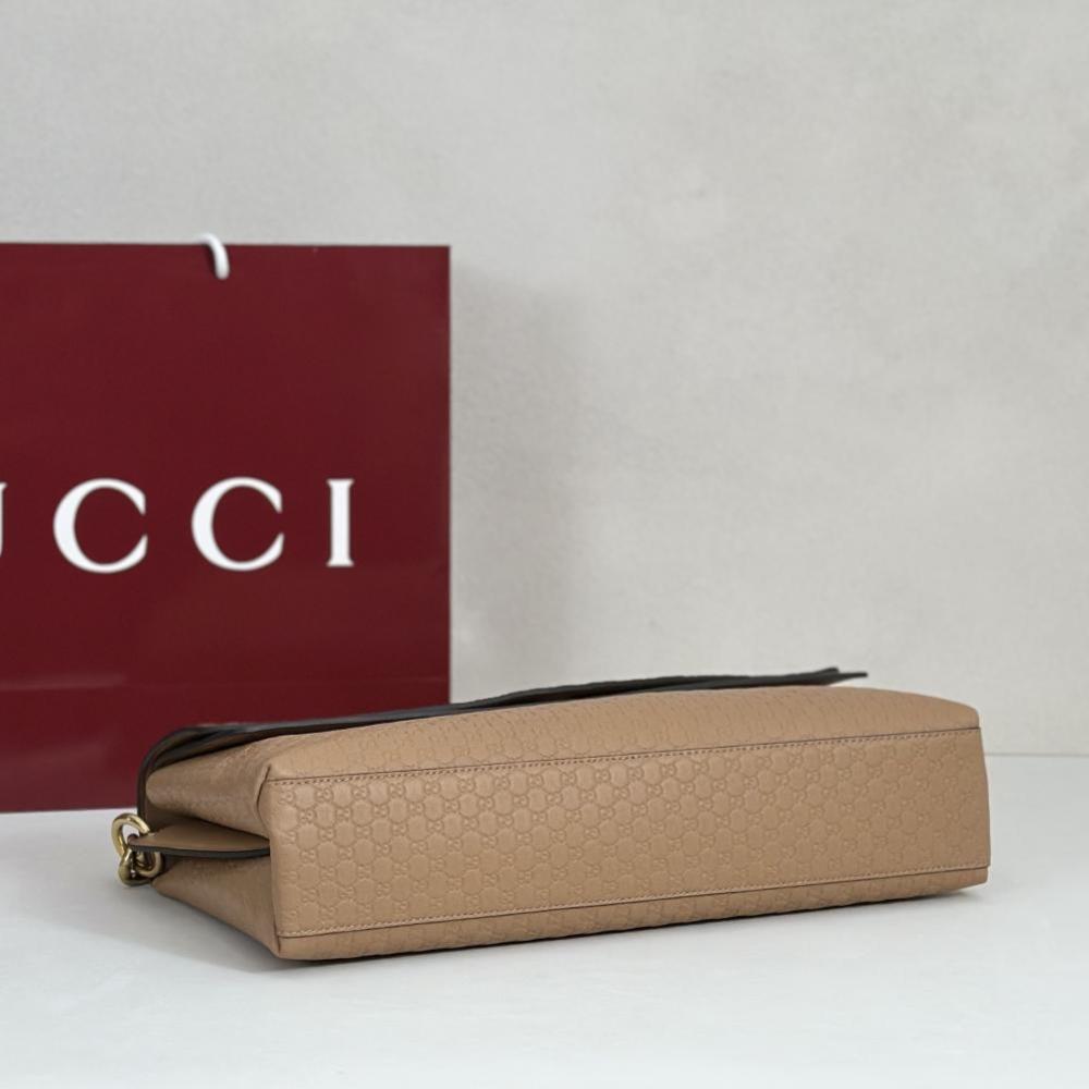 Leather Top Handle Bag