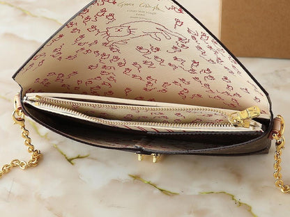Luxury Stylish Monogram Leather Bag – Limited Edition