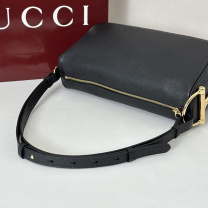 Leather Top Handle Bag