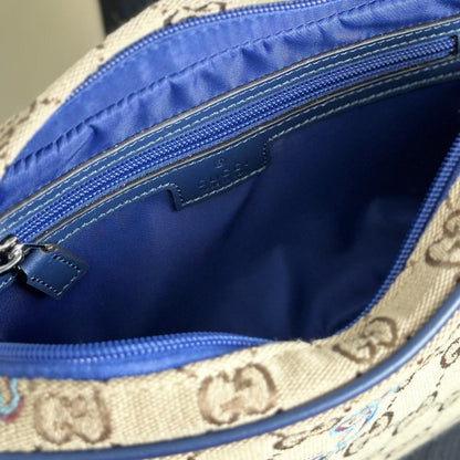 Embroidered Top Handle Bag