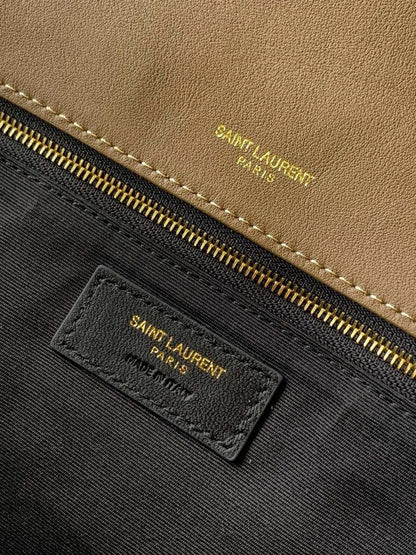Leather Top Handle Bag