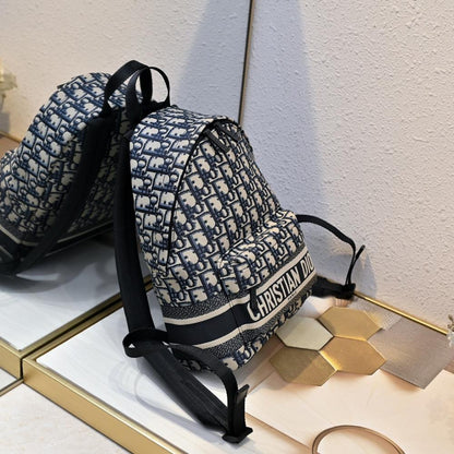Modern Italian-Inspired Embroidered Top Handle Bag