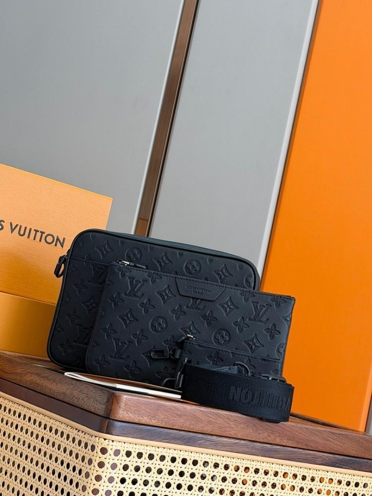 Luxury Refined Monogram Calfskin Shoulder Bag