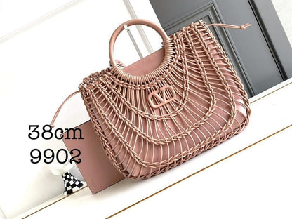 Italian-Inspired Stylish Woven Leather Crossbody Bag