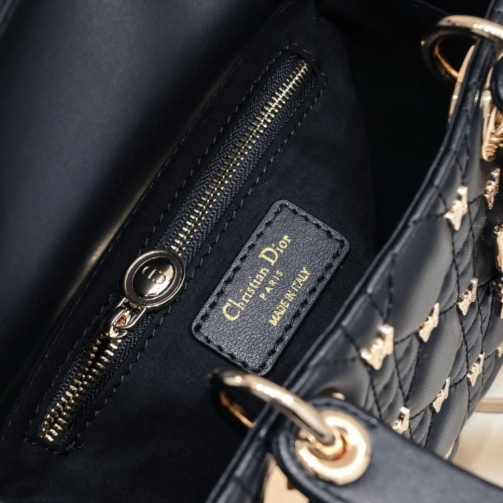 Modern Refined Studded Leather Crossbody Bag