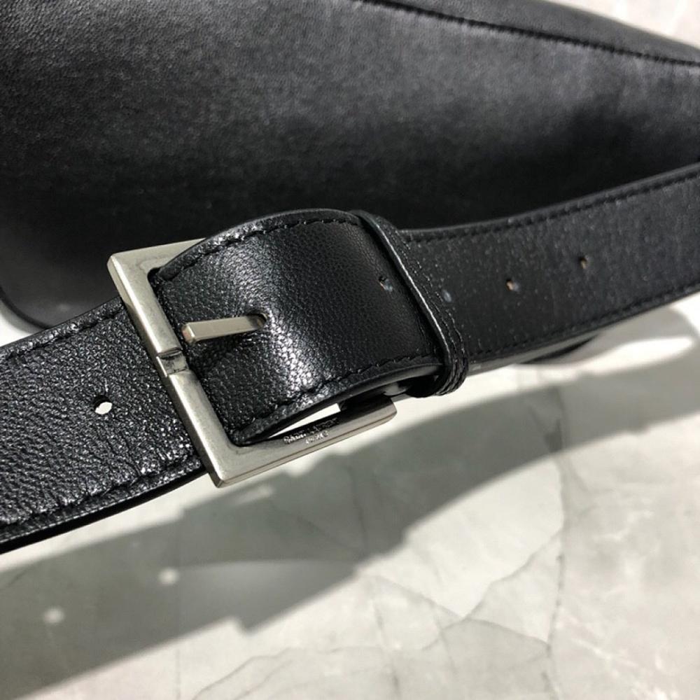 Arco Black Leather Bag