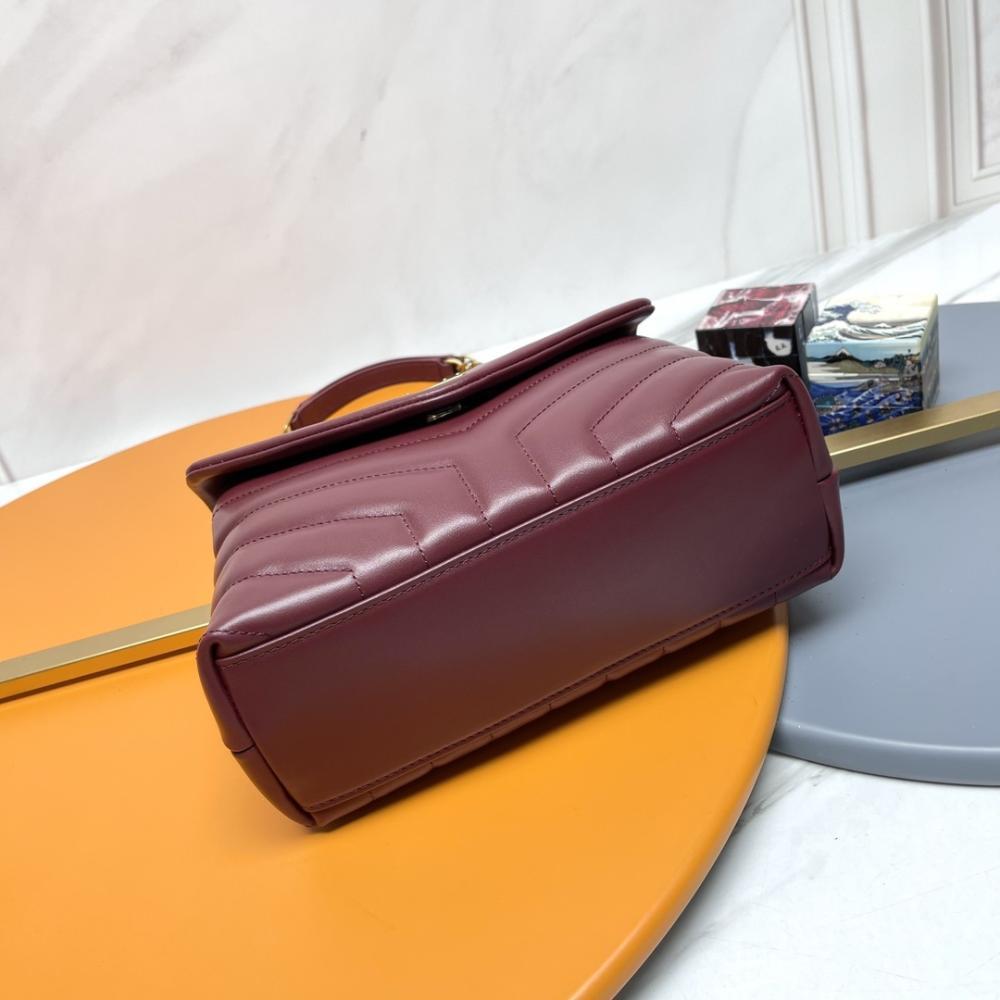 Luxury Leather Top Handle Bag