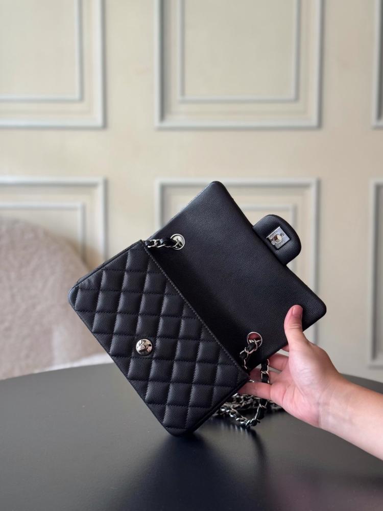 Classic Luxury Leather Top Handle Bag