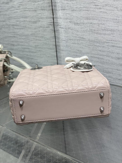 Lambskin Top Handle Bag
