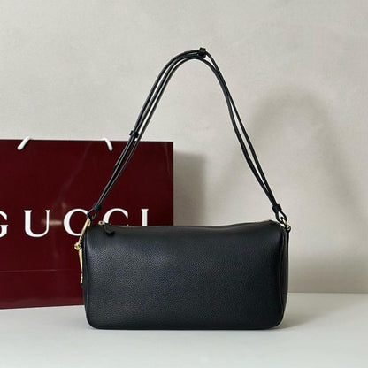 Leather Top Handle Bag