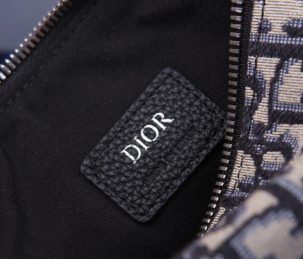 Modern Luxury Black Printed Calfskin Crossbody Bag