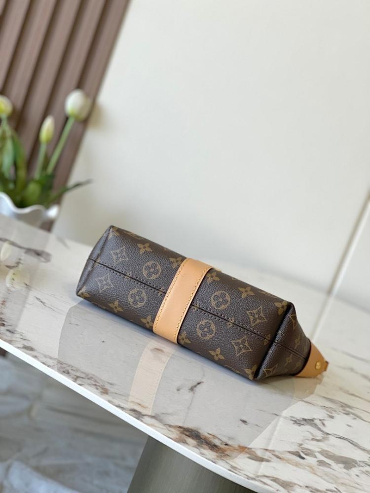 Modern Premium Monogram Leather Shoulder Bag