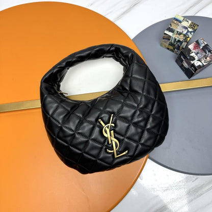 Lambskin Top Handle Bag