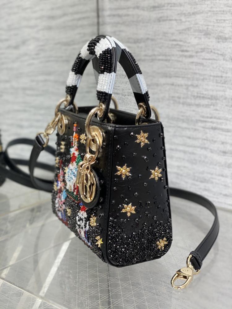 Embroidered Shoulder Bag
