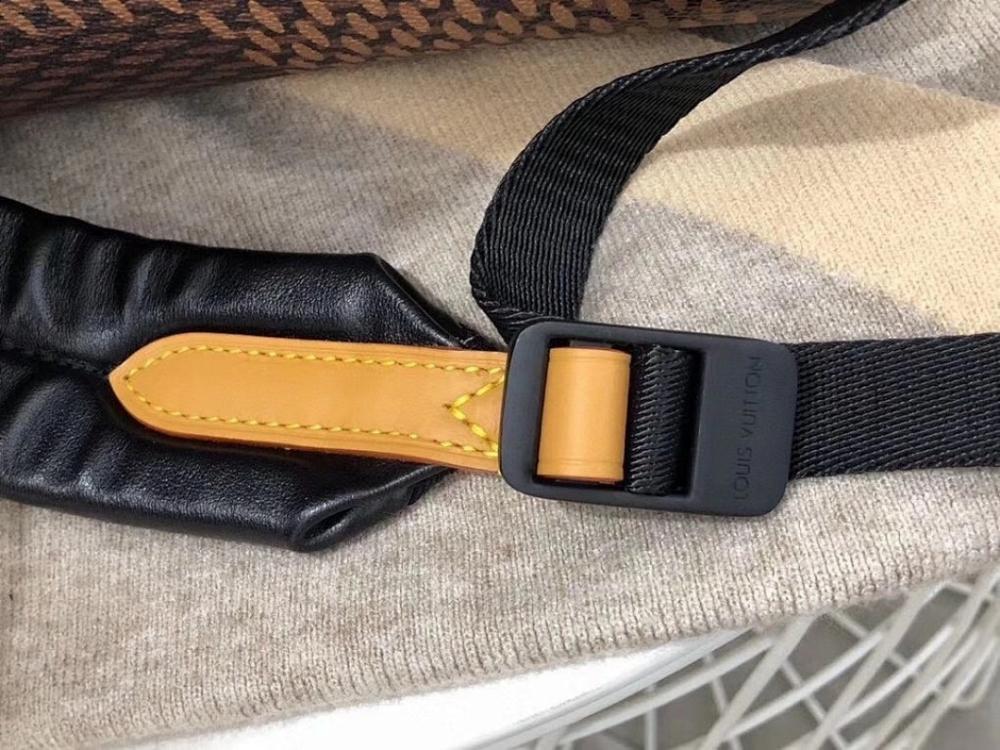 Modern Elegant Brown Monogram Shoulder Bag – Limited Edition