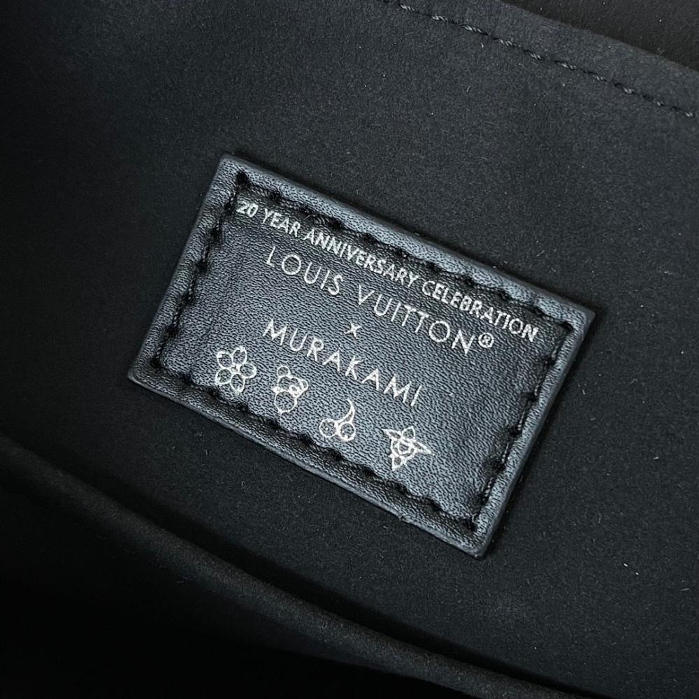 Modern Italian-Inspired Monogram Leather Shoulder Bag