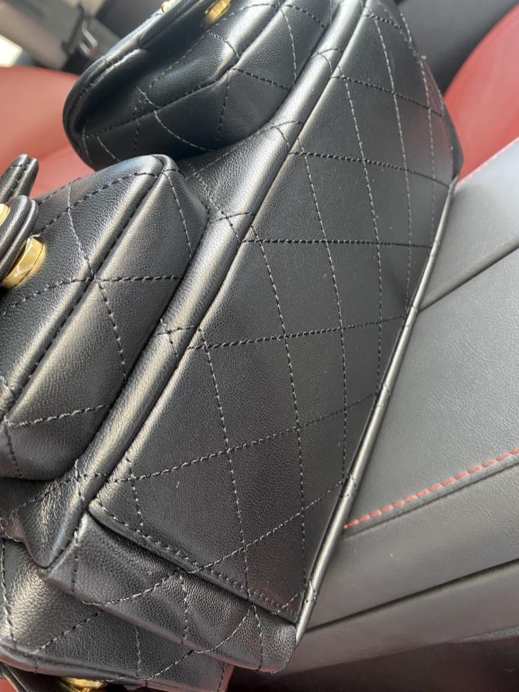 Lambskin Hobo Bag