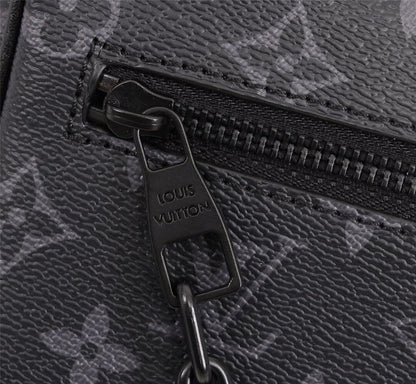 Modern Monogram Canvas Crossbody Bag – Limited Edition