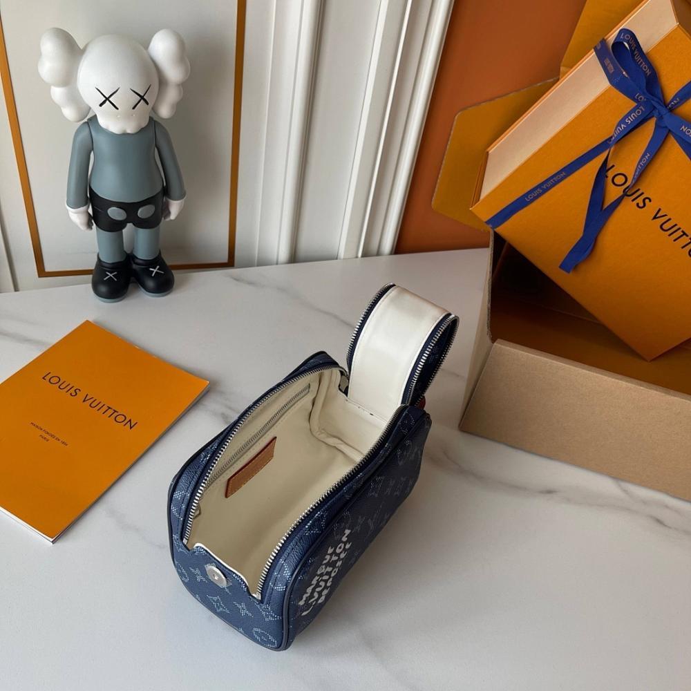 Modern Monogram Leather Crossbody Bag – Limited Edition