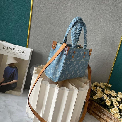 Modern Elegant Jacquard Shoulder Bag