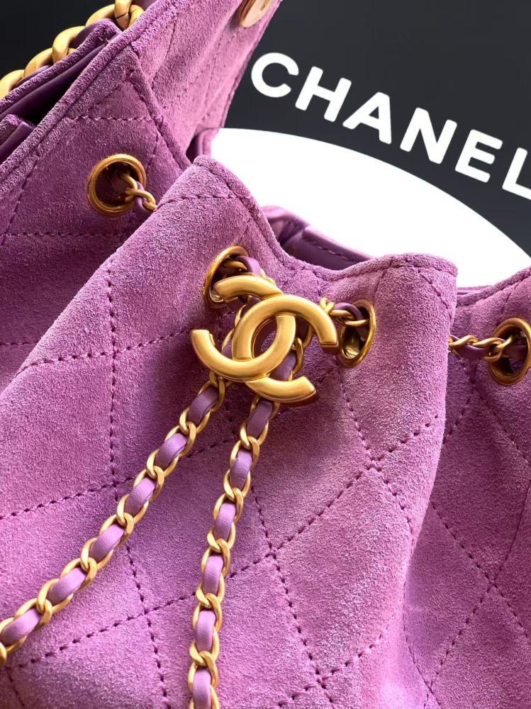 Leather Bucket Bag