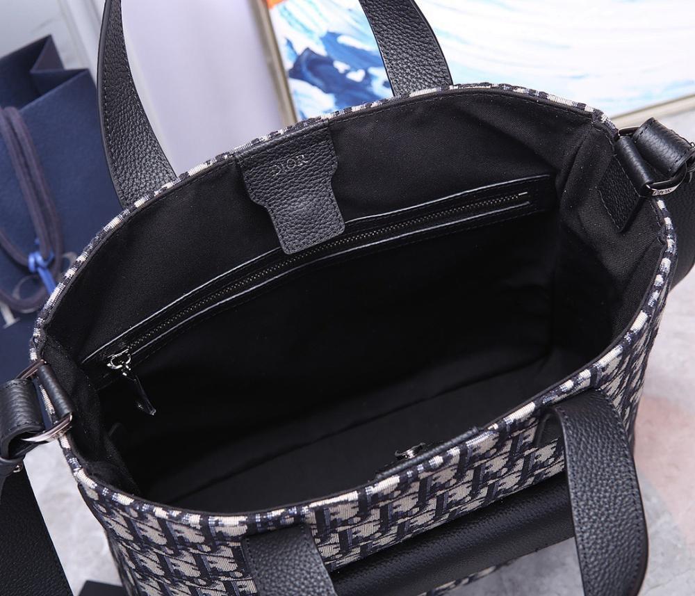 Elegant Premium Black Calfskin Shoulder Bag