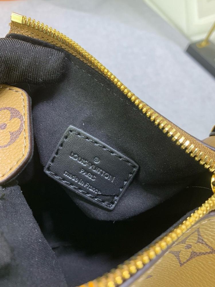 Modern Monogram Top Handle Bag