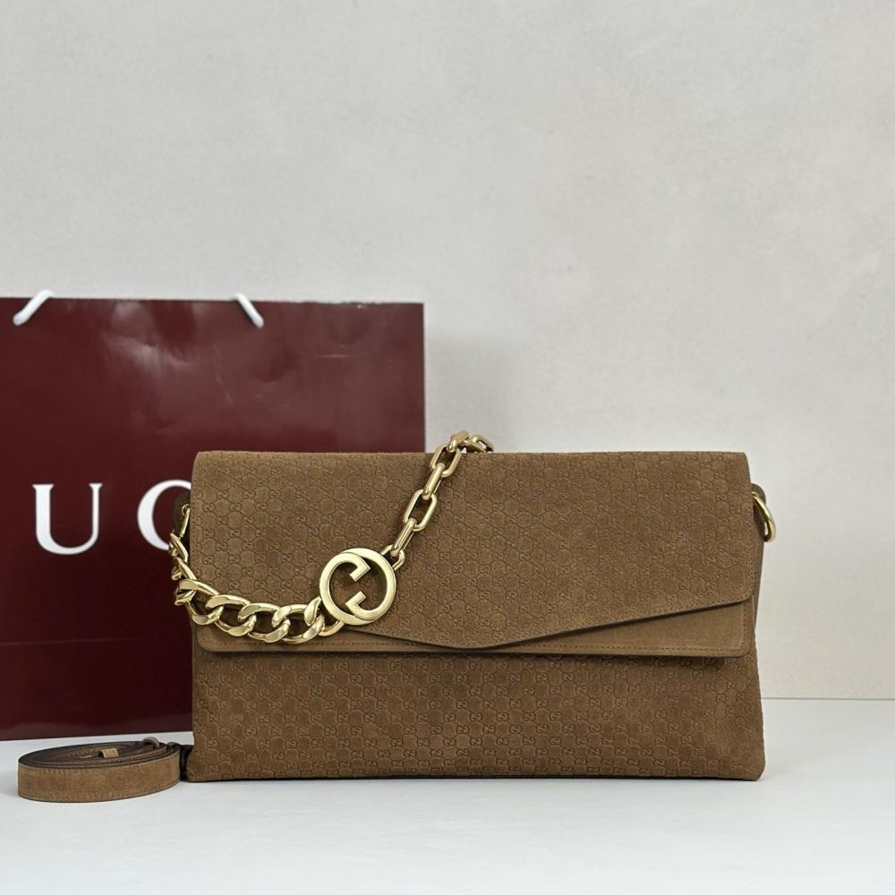 Suede Top Handle Bag