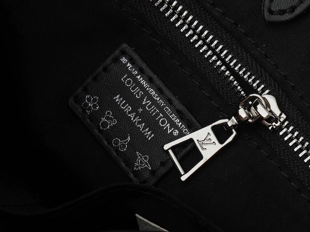 Modern Italian-Inspired Monogram Leather Shoulder Bag