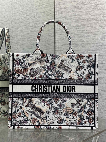 Embroidered Tote Bag