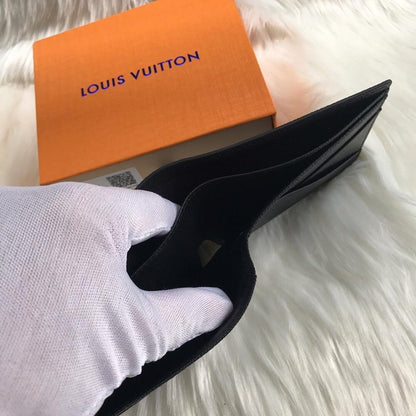 Modern Luxury Silver Leather Wallet