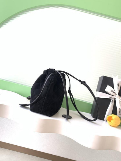 Leather Bucket Bag