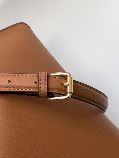 Leather Top Handle Bag