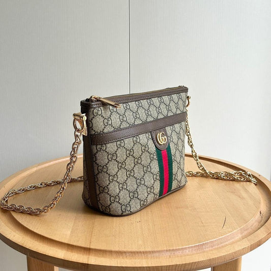 Ophidia Black Shoulder Bag