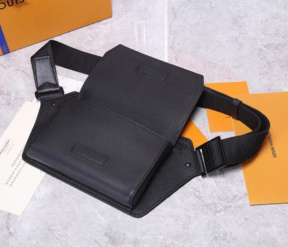 Classic Refined Calfskin Crossbody Bag